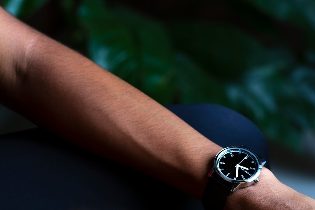 Slim women's dress watch with mother-of-pearl dial and diamond accents